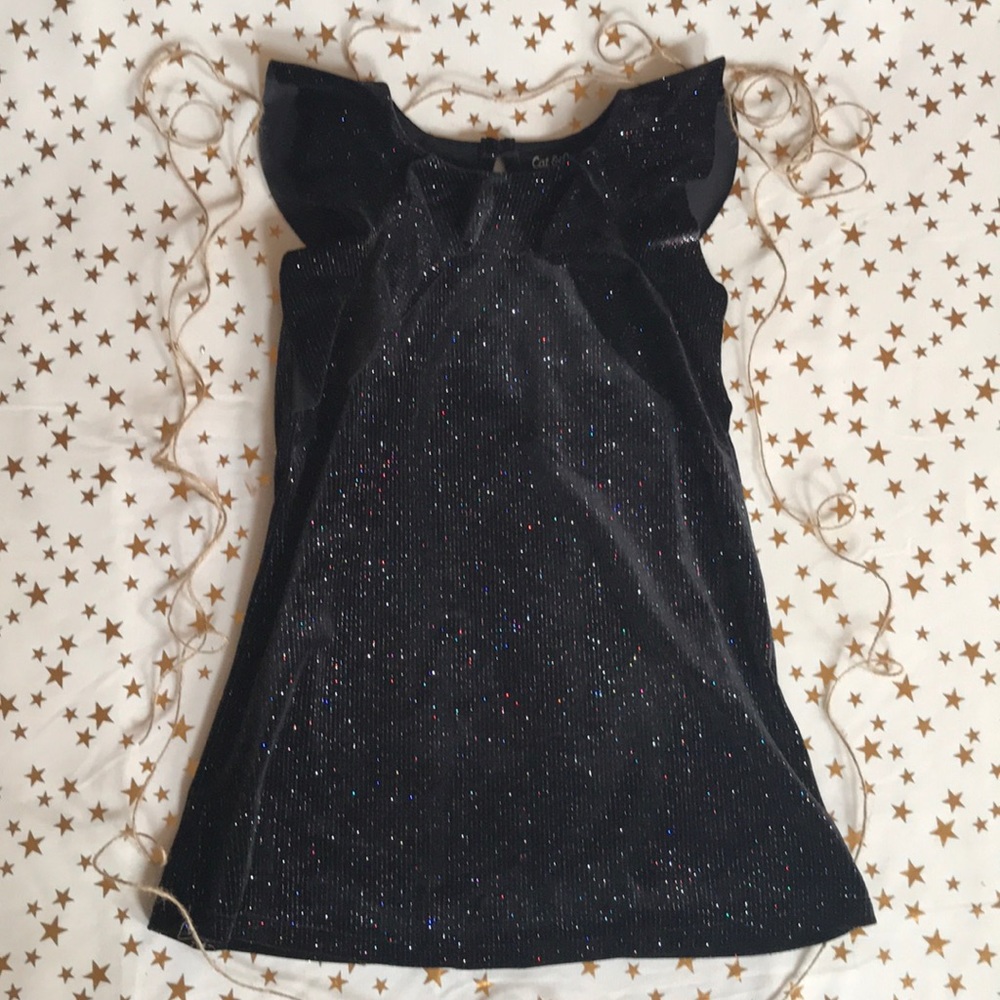 Cat & Jack sparkly velvet dress